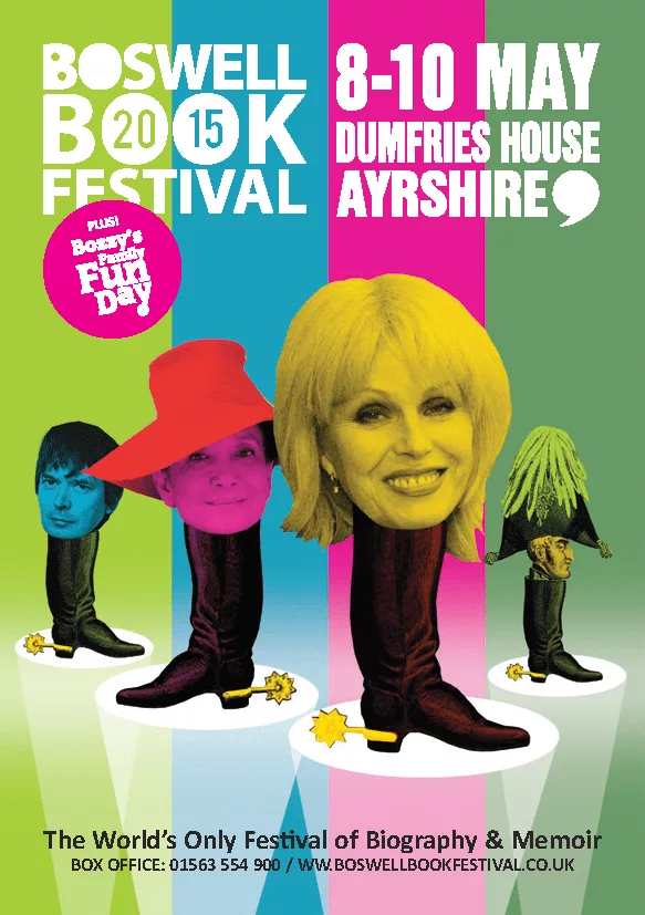 Boswell Book Festival 2015 Programme Cover